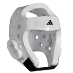 adidas wt taekwondo head guard white