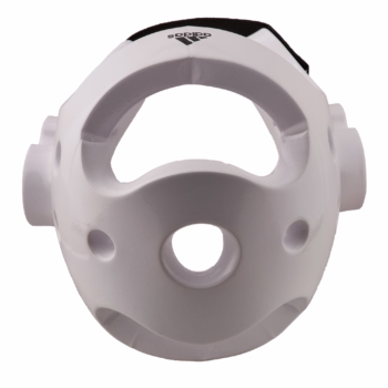 white adidas taekwondo head guard 5