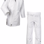 white j500 adidas judo training uniform