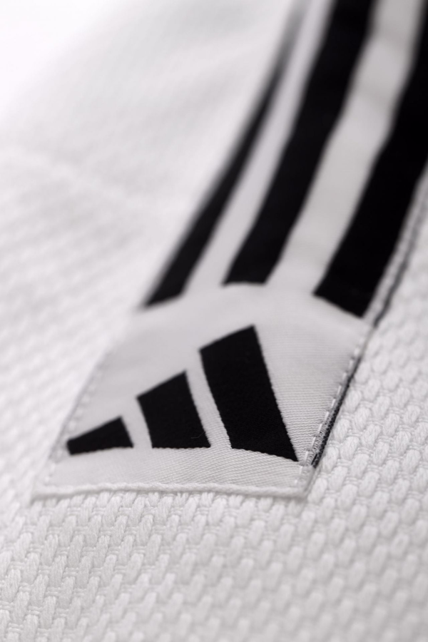 white j500 adidas judo training uniform 8