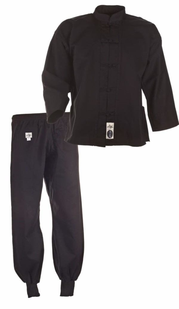 black kungfu taichi uniform black kungfu taichi uniform