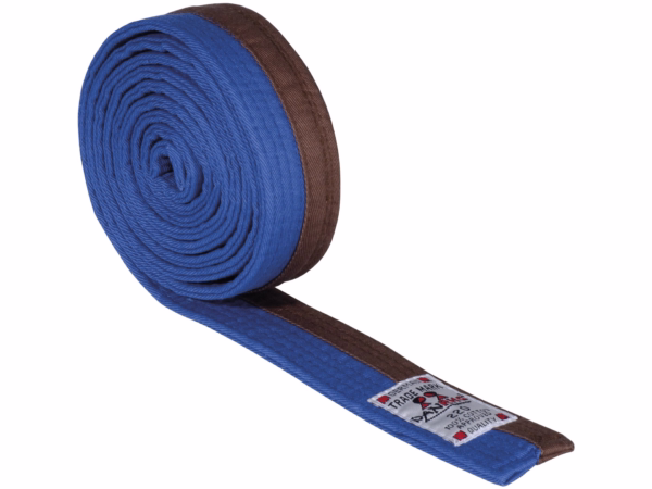 blue brown judo karate belt