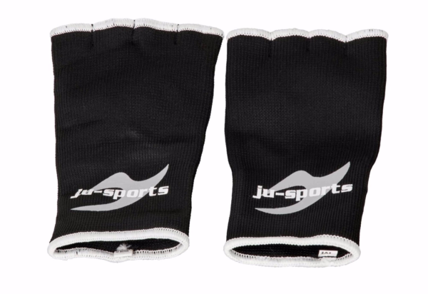 boxing cotton elasticated inner gloves black 4