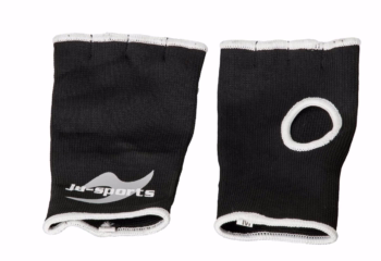 boxing cotton elasticated inner gloves black 5