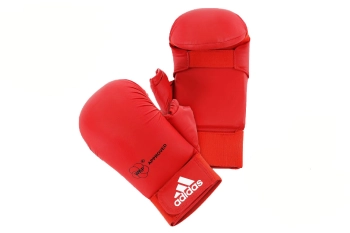 rdeče adidas karate rokavice