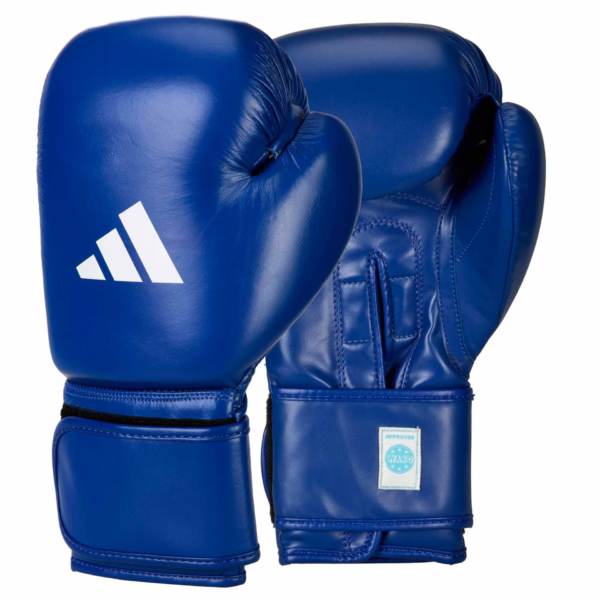 modre adidas kickboxing wako rokavice 10oz 2