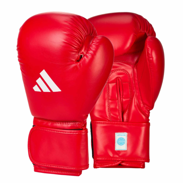 rdeče adidas kickboxing wako rokavice 10oz 2