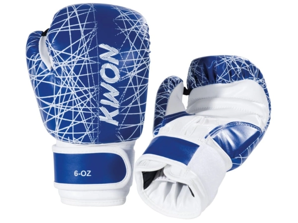 gloves kids blue