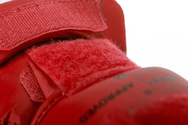 rdeč adidas karate wkf ščitnik za noge 11