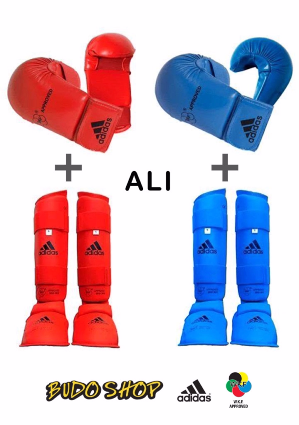 wkf karate set adidas