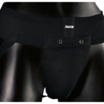 black groin protector