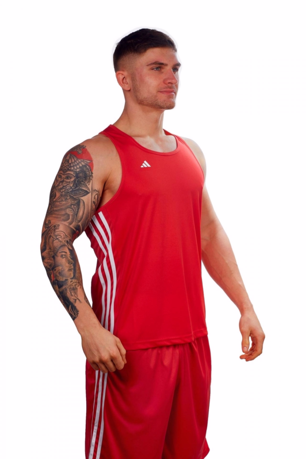 adidas boxing vest red 1