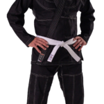 črn brazilian jiu-jitsu gi kimono