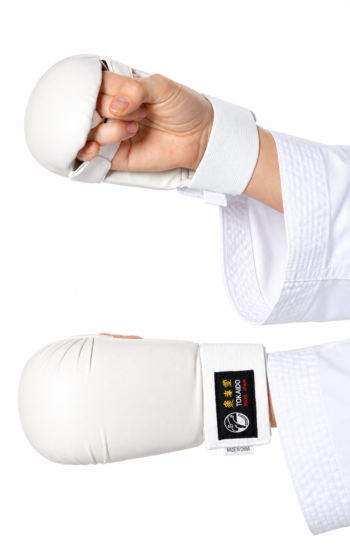 bele karate rokavice tokaido 3