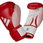 rdeče usnjene adidas WAKO competition Kickboxing rokavice 1