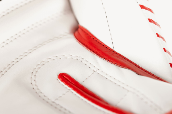 rdeče usnjene adidas WAKO competition Kickboxing rokavice 7