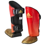 red adidas wako shin and insteap protection