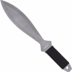 titanium-coated steel throwing knife