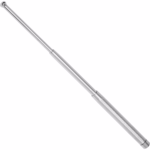 silver telescopic stick
