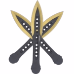 gold tip throwing knife set
