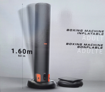 adult freestanging inflatable punching bag