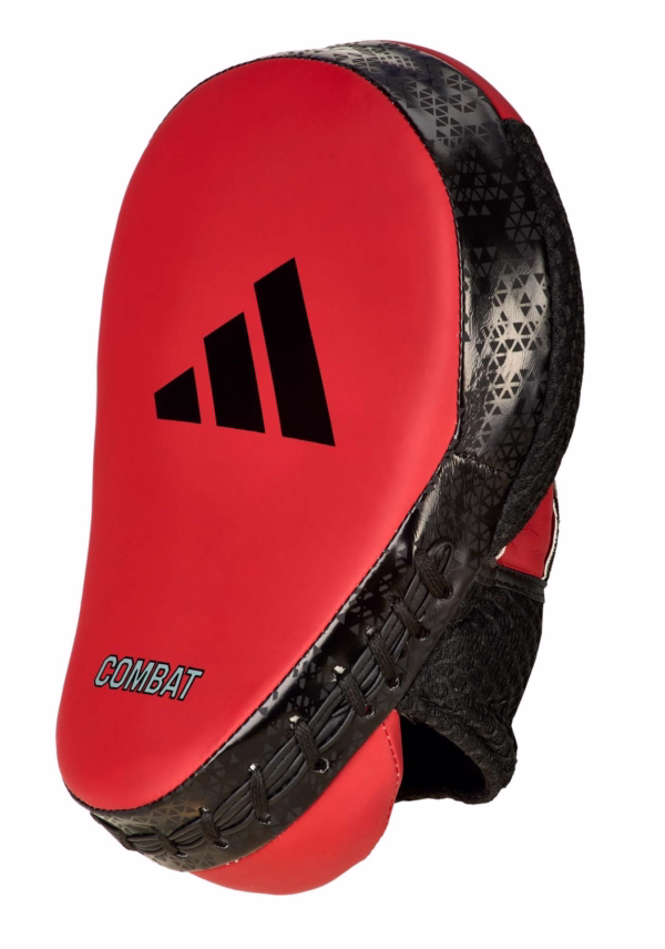 adidas boxing coaching mitt combat red 4