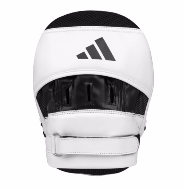 white adidas speed boxing hand mitt 3