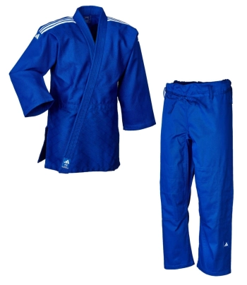 blue j500 adidas judo training uniform 3