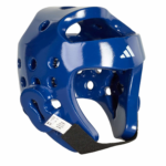 adidas wt taekwondo head guard blue