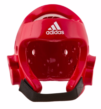 rdeča adidas wt taekwondo čelada 2