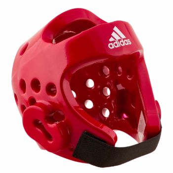 rdeča adidas wt taekwondo čelada 3