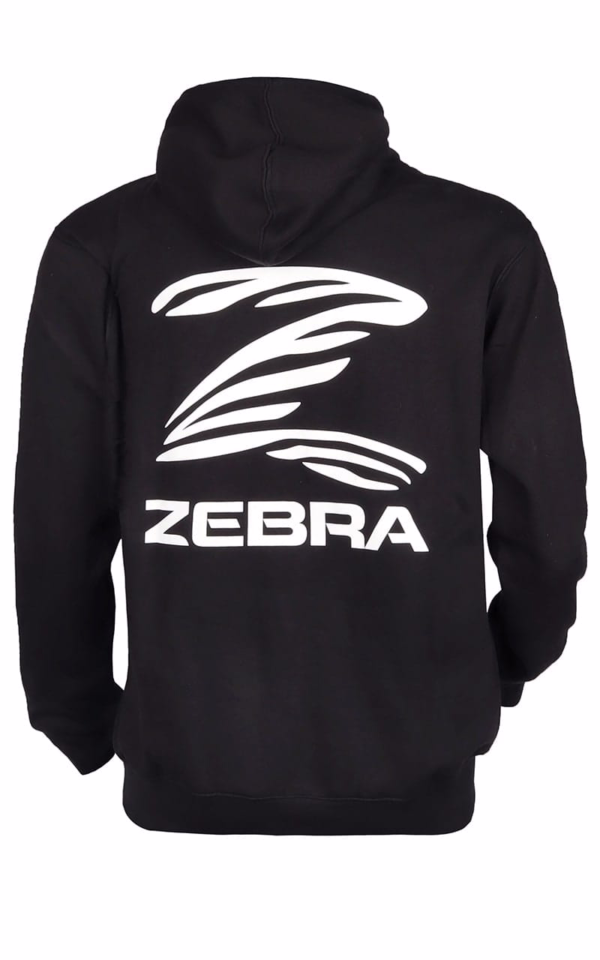 črn zebra hoodie kapucar pulover 2