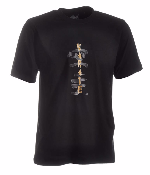 črna karate kanji t-shirt majica črna karate kanji t-shirt majica