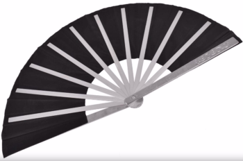 dragon black metal taichi fan 3