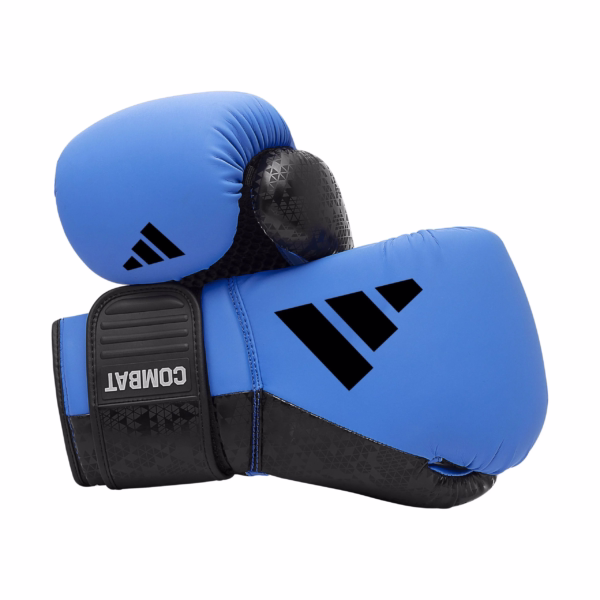 blue adidas combat 50 boxing gloves 2