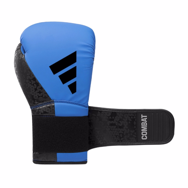 blue adidas combat 50 boxing gloves 9