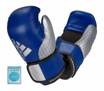 modre adidas pro point fighter wako rokavice