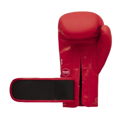 red iba adidas boxing gloves 1