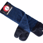 tabi sock with sayagata motif
