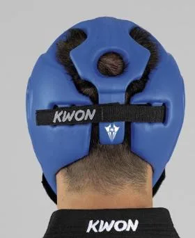 light kickboxing taekwondo head guard blue 2