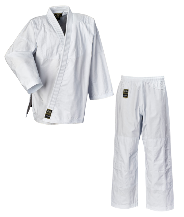 white traditional jujitsu gi uniform ronin 11