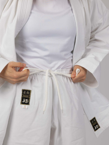 white traditional jujitsu gi uniform ronin 2