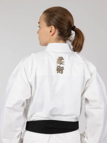 white traditional jujitsu gi uniform ronin 3