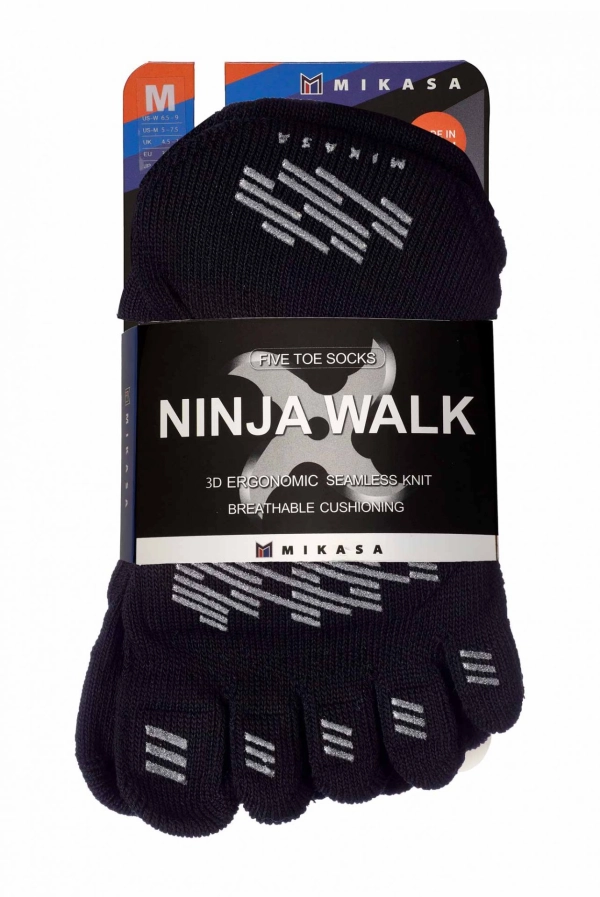 mikasa ninja walk five toe socks 4