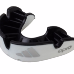 white-silver professional adidas OPRO mouthguard