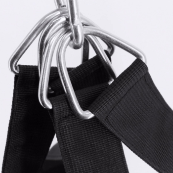 black punching boxing bag