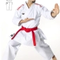 tokaido kata kimono z rdečim ramenskim vezenjem