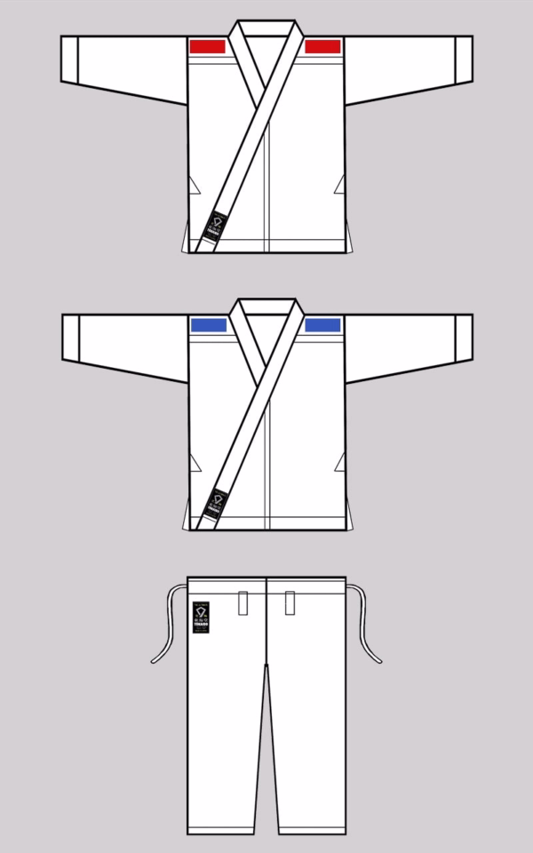 tokaido karate gi set kumite master junior 2