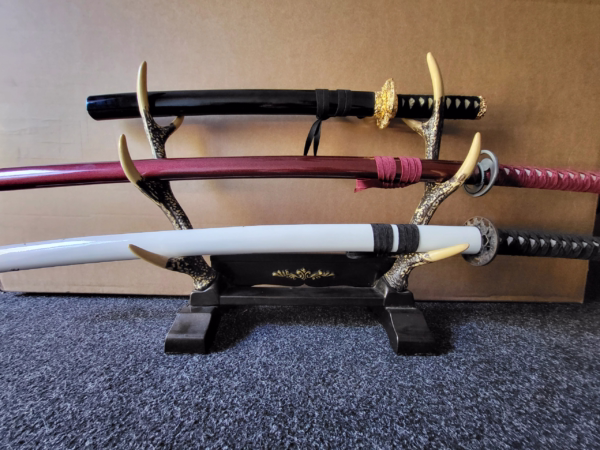 dear horn  katana sword stand