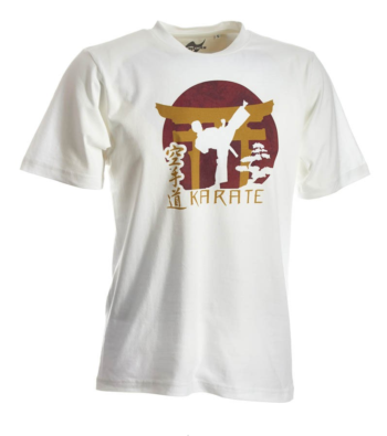 bela karate torii t-shirt majica